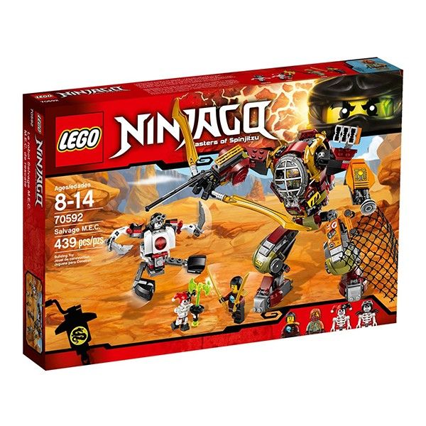 Конструктор Lego Ninjago Робот-рятувальник Ронина 70592 video